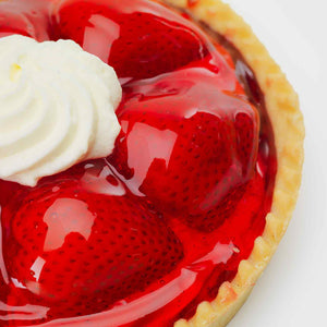 Large 10" Strawberry Flan
