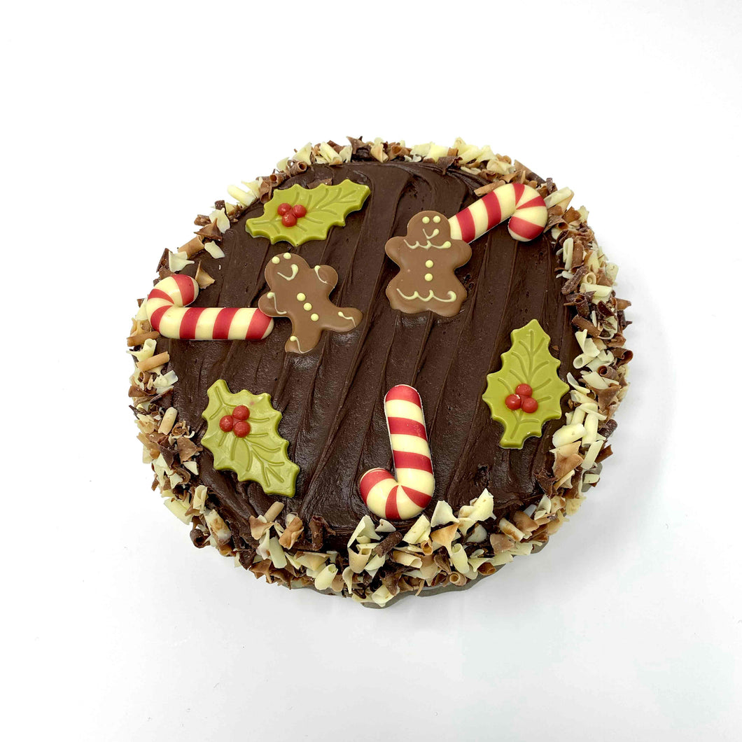 Christmas Luxury Chocolate Fudge Cake