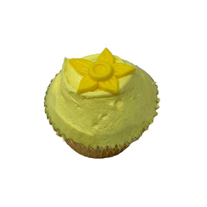 Lemon Daffodil Cupcake