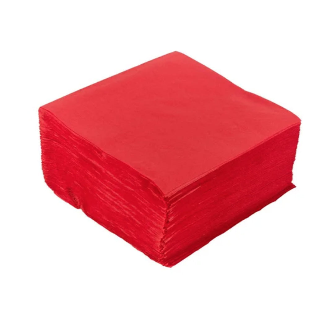 Paper Napkin - Red