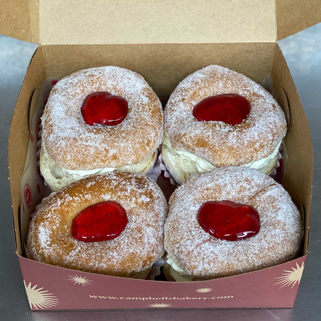 Cream Doughnut Deal: 4 for 3