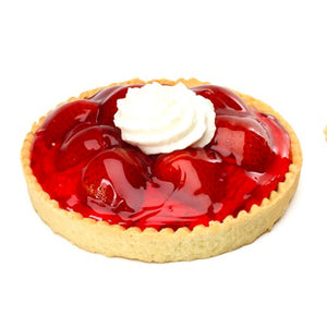 Strawberry Flan
